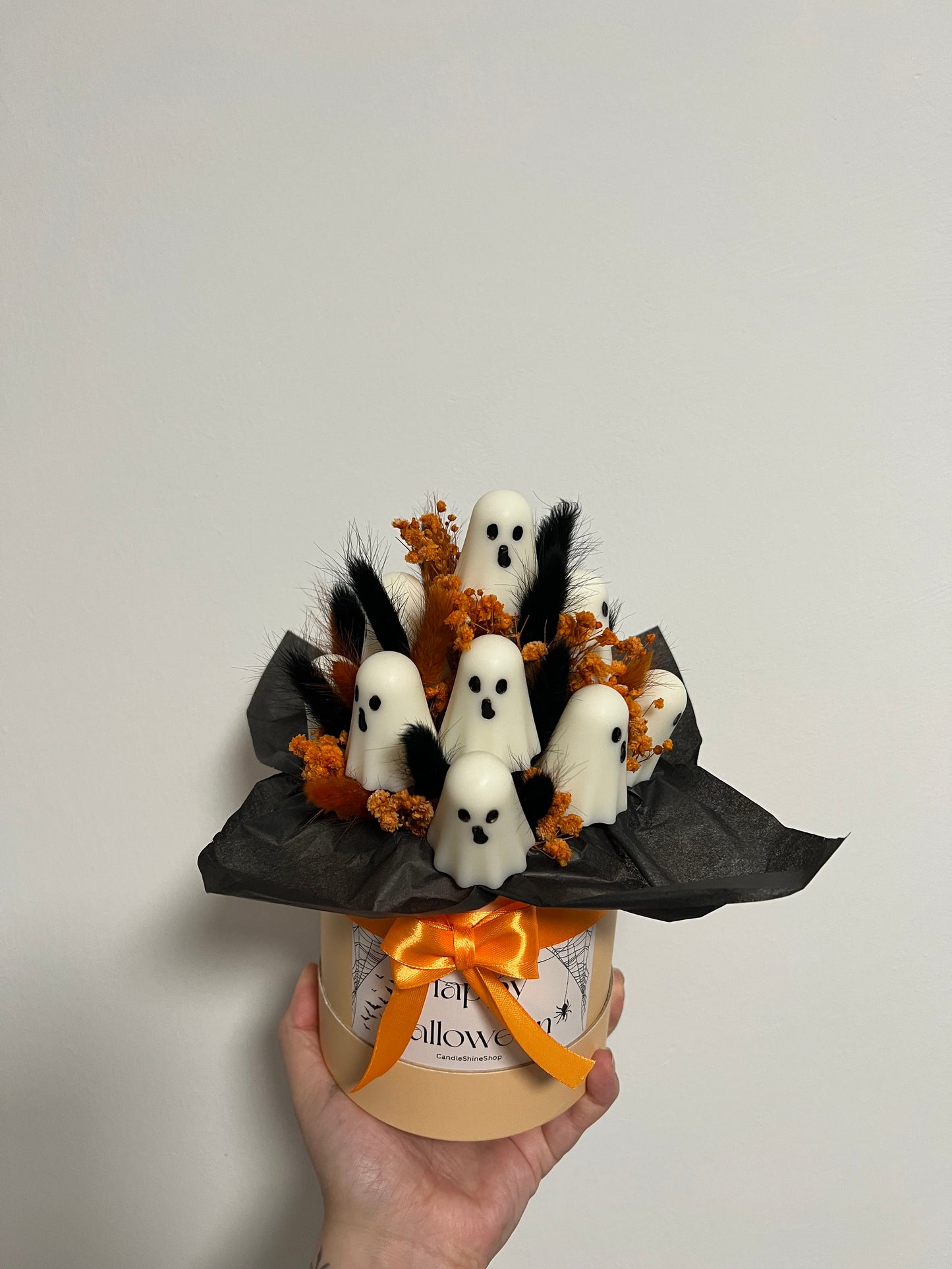 Halloweenbox Schwarz / Orange