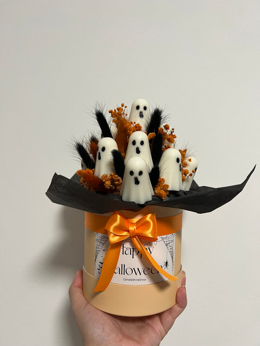 Halloweenbox Schwarz / Orange