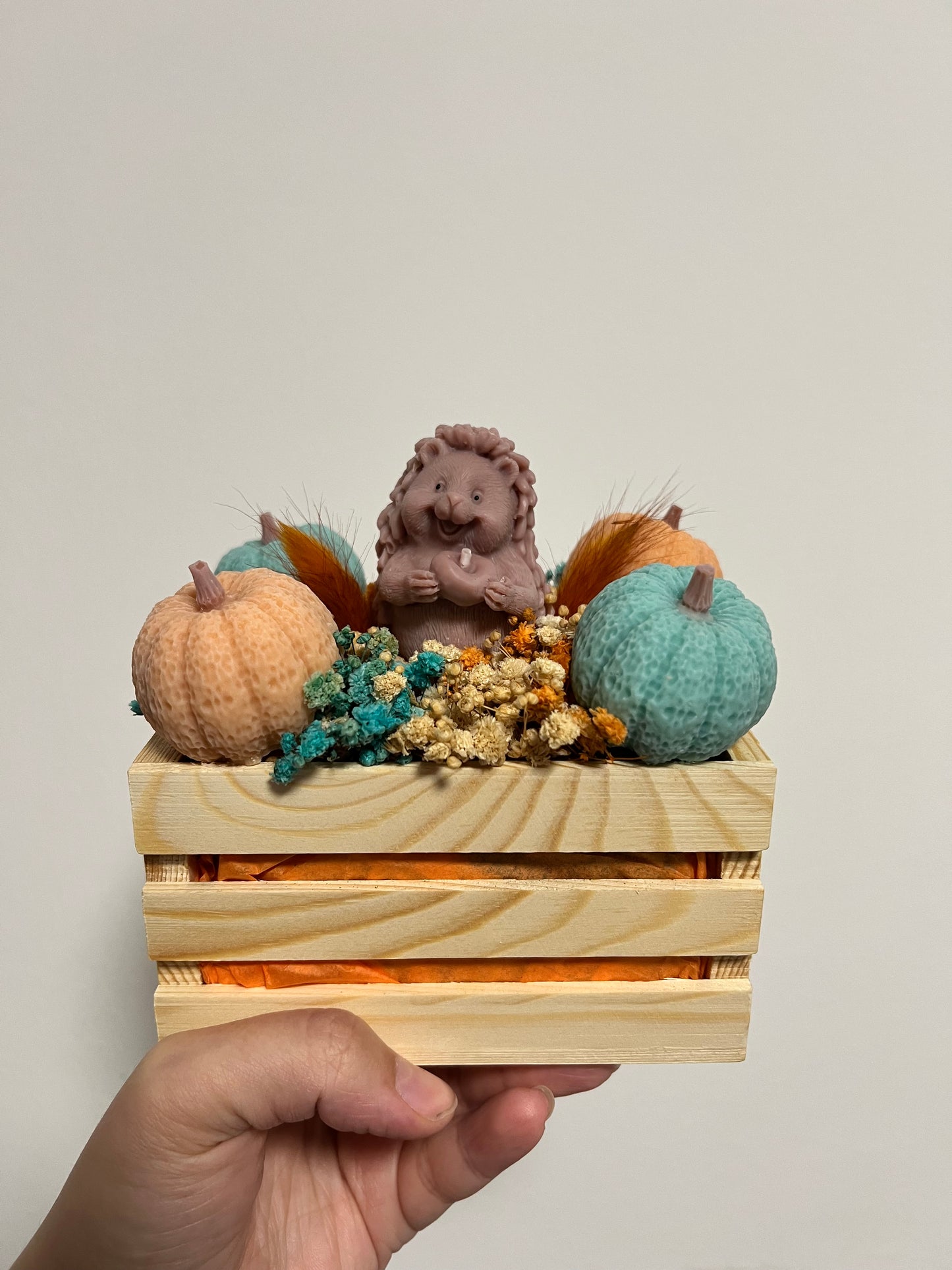 Holzbox Igel