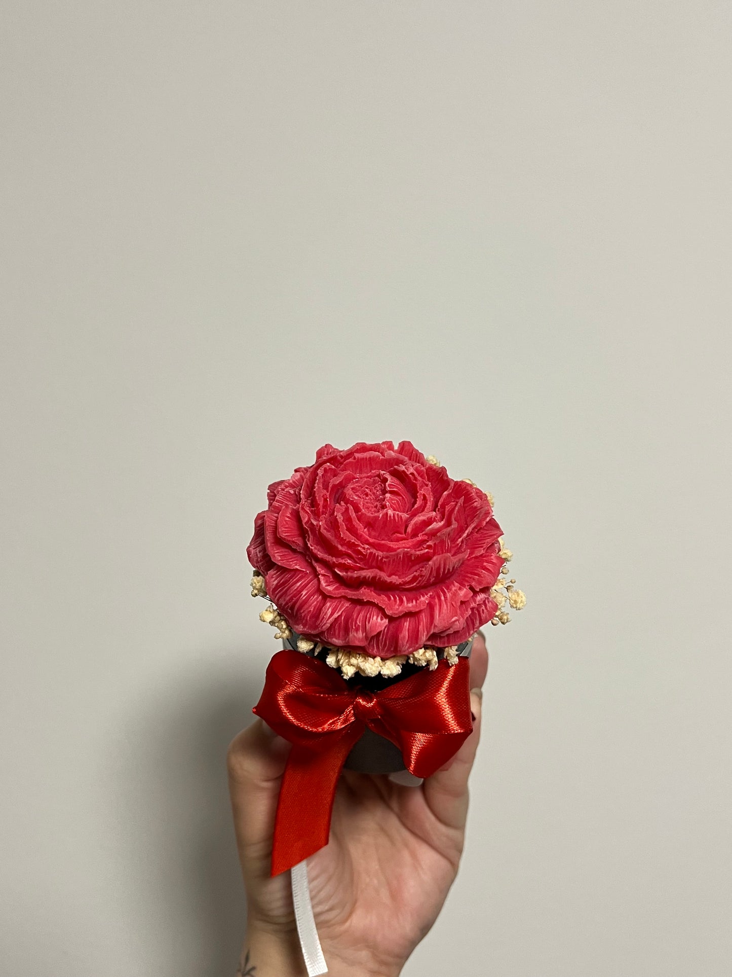 Flowerbox-Mini Rot / Schwarz