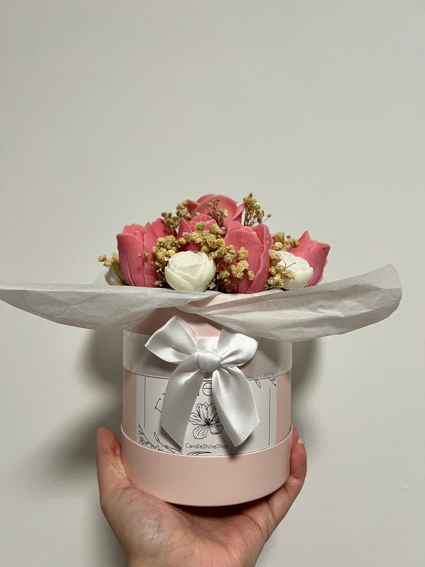 Flowerbox Rosa (Valentinstag)