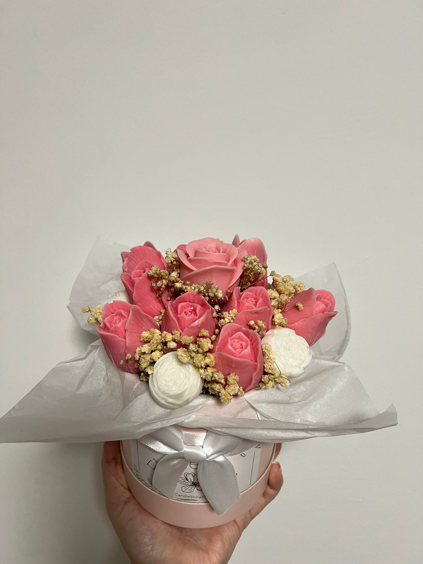 Flowerbox Rosa (Valentinstag)